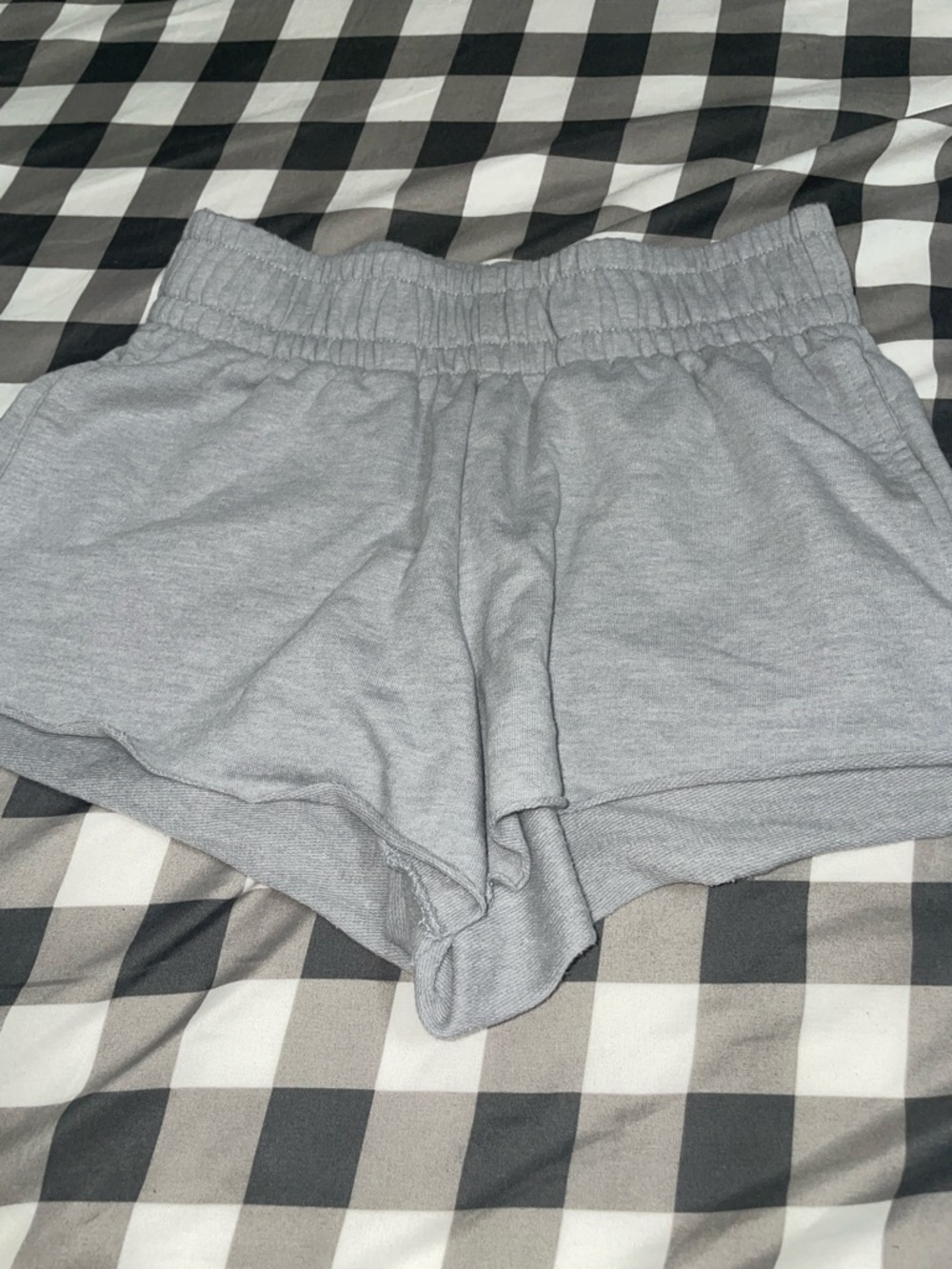 Women’s Cozy  Lounge Shorts - Light Gray